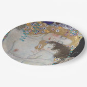 Assiettes En Carton Mère et enfant par Gustav Klimt (Angle)