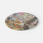 Assiettes En Carton Mère Goose Nursery Rhyme Fairy Tale (Angle)