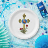 Assiettes En Carton Mère MAry (Fête)