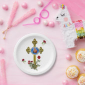 Assiettes En Carton Mère MAry (Fête)