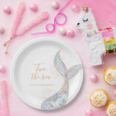 Assiettes En Carton Mermaid 2e anniversaire (Fête)