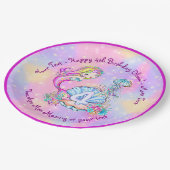 Assiettes En Carton Mermaid 4e anniversaire Modifier Modifier Modifier (Angle)