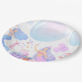Assiettes En Carton Mermaid Birthday (Angle)
