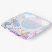 Assiettes En Carton Mermaid Birthday (Angulaire)