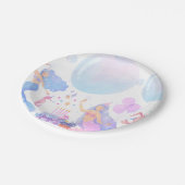 Assiettes En Carton Mermaid Birthday (Angle)