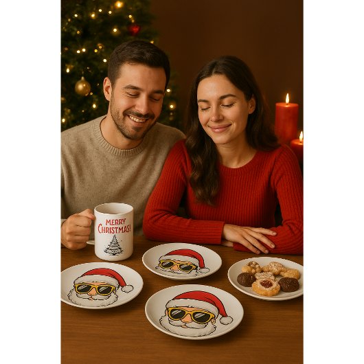 Assiettes En Carton 🎄 Merry Christmas Paper Plates | Festive Holiday