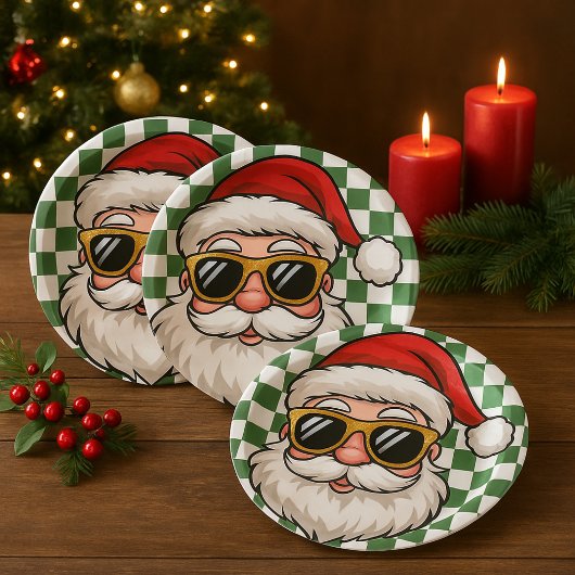 Assiettes En Carton 🎄 Merry Christmas Paper Plates | Festive Holiday