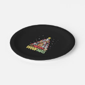 Assiettes En Carton Merry Woofmas - Merry Christmas For Dog Lovers (3) (Angle)