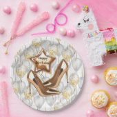 Assiettes En Carton Mesdames Joyeux anniversaire (Fête)