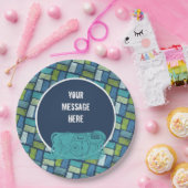 Assiettes En Carton Message personnalisé des caméras jetables (Fête)