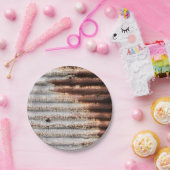 Assiettes En Carton Metal Vintage (Fête)