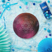 Assiettes En Carton Metatron arcangel zen (Fête)