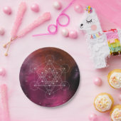 Assiettes En Carton Metatron arcangel zen (Fête)