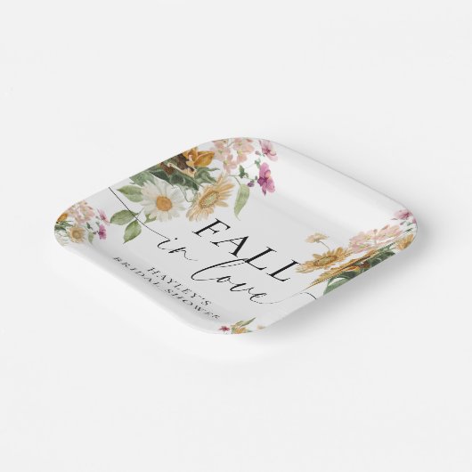 Assiettes En Carton Mews Sunflower Tombez Amoureux Enterrement de Vie (Angulaire)