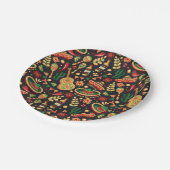 Assiettes En Carton Mexican Cinco De Mayo Pattern  (Angle)