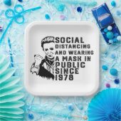 Assiettes En Carton Michael Myers Distances Sociales (Fête)