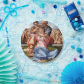 Assiettes En Carton Michelangelo-Doni Tondo (Fête)