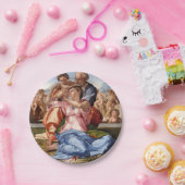 Assiettes En Carton Michelangelo-Doni Tondo (Fête)