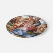 Assiettes En Carton Michelangelo-Doni Tondo (Angle)