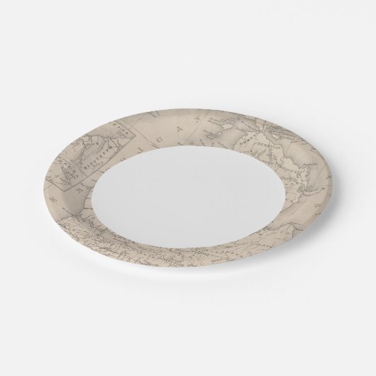 Assiettes En Carton Michigan 9 (Angle)