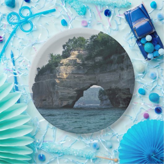 Assiettes En Carton Michigan Petit Portal (Fête)