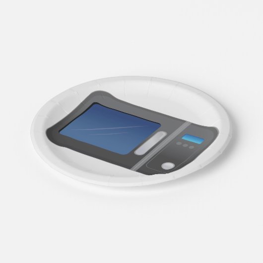 Assiettes En Carton Microwave (Angle)