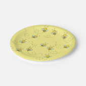 Assiettes En Carton Miel Bee (Angle)