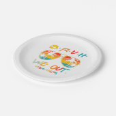 Assiettes En Carton Mignonne fin de l'année scolaire Professeur été Br (Angle)