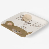 Assiettes En Carton Mignonne Ours Nous Pouvons Attendre Baby shower Se (Angulaire)