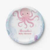 Assiettes En Carton Mignonne sous la mer (Devant)