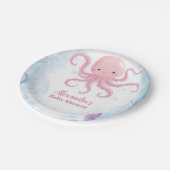 Assiettes En Carton Mignonne sous la mer (Angle)