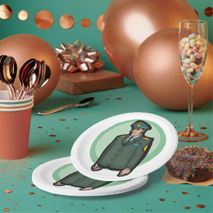 Assiettes En Carton Militaire