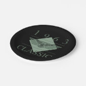 Assiettes En Carton Militaire Né En 1963 60e Anniversaire (Angle)