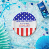 Assiettes En Carton Military Army or Patriotic Theme Retirement Party (Fête)