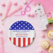 Assiettes En Carton Military Army or Patriotic Theme Retirement Party (Fête)