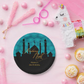 Assiettes En Carton Mille et une nuits, 21ème anniversaire plaque à (Fête)