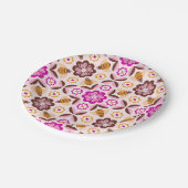 Assiettes En Carton Mine d'abeilles (Angle)