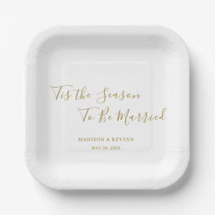 Assiettes En Carton Minimal et chic Napkins Mariage