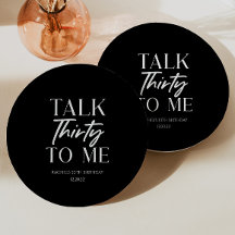 Minuscule Black Talk Trente To Me 30e anniversaire