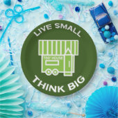 Assiettes En Carton Minuscule Maison - Minuscules Maisons - Minuscule (Fête)