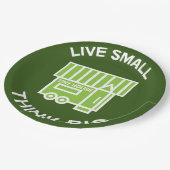 Assiettes En Carton Minuscule Maison - Minuscules Maisons - Minuscule (Angle)