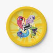 Assiettes En Carton Miraculaires Kwamis Power Friends (Devant)