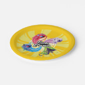 Assiettes En Carton Miraculaires Kwamis Power Friends (Angle)