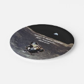 Assiettes En Carton Mission historique Apollo 11 Moon 50e anniversaire (Angle)