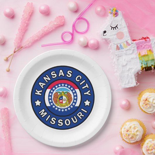 Assiettes En Carton Missouri (Fête)