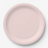 Assiettes En Carton Misty rose hex code FFE4E1 Party Plate (Devant)