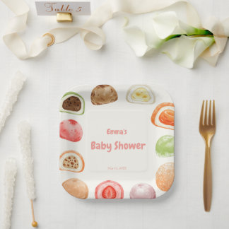 Assiettes En Carton Mochi-sweet and full of love!