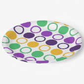Assiettes En Carton Mod Carnaval de Dots (Angle)