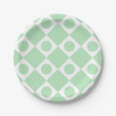 Assiettes En Carton Mod Retro 60's (Devant)