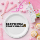 Assiettes En Carton modèle (Fête)